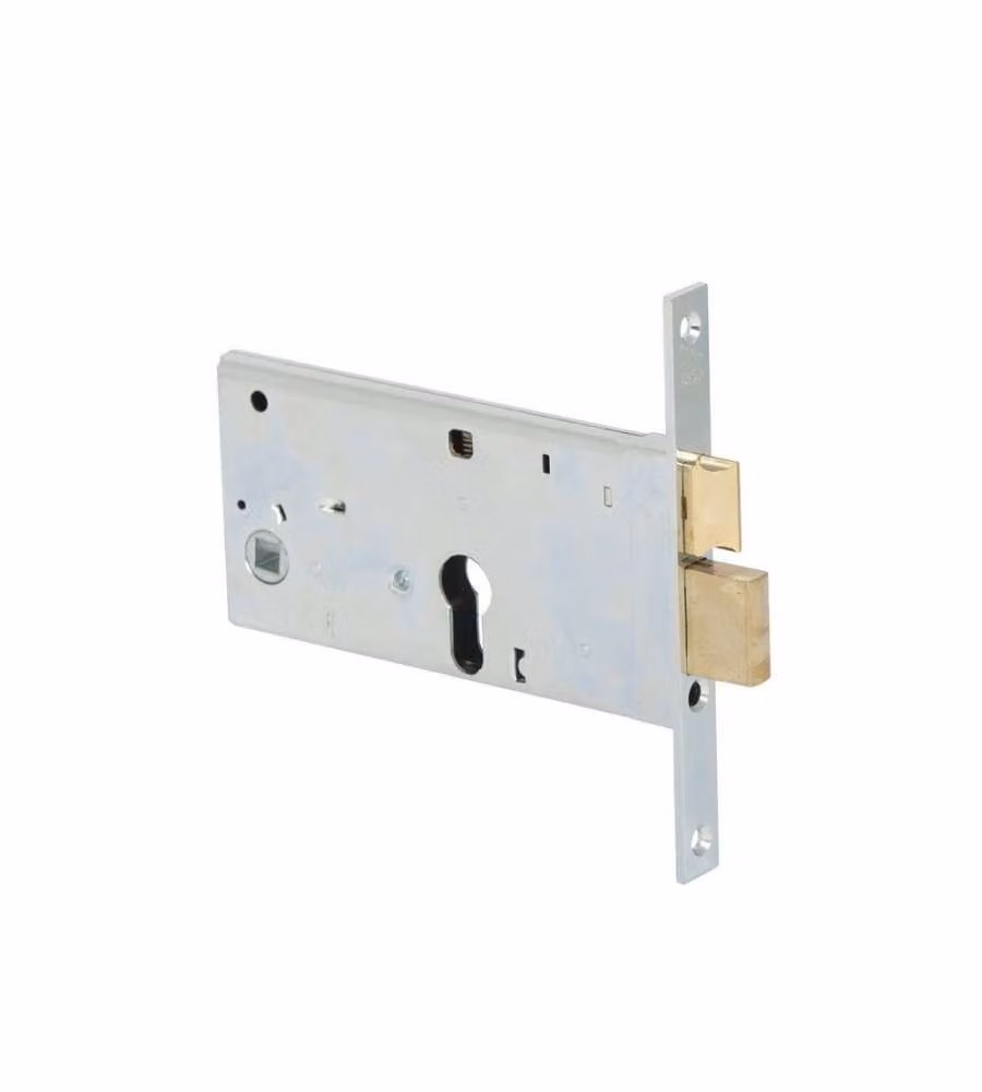 Cisa Serratura Infilare Zincata per Fasce Alluminio Ambidestra 20x160