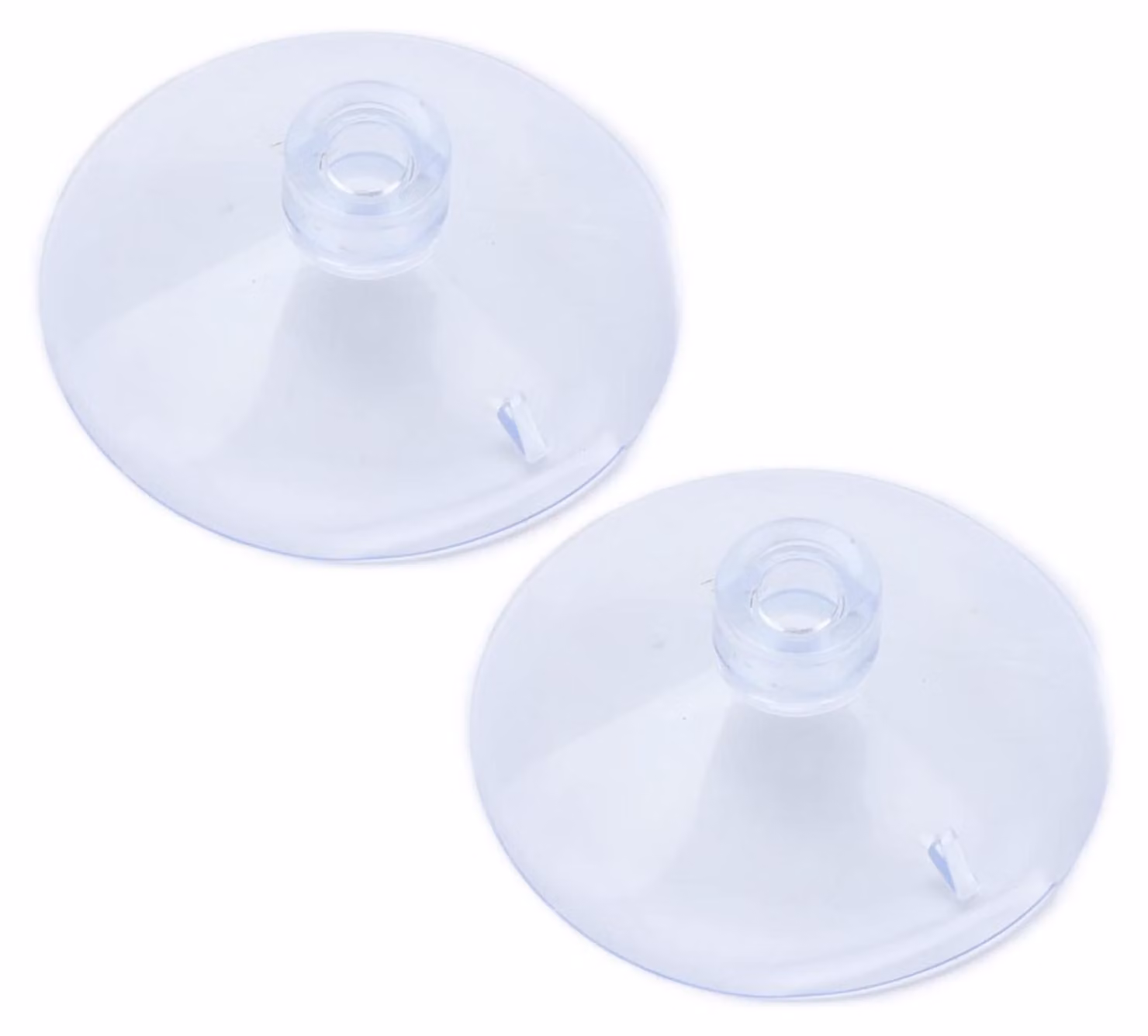 Morsetto per tubo di acquario, 16-22 mm, 2 ventose + 2 clip, in plastica