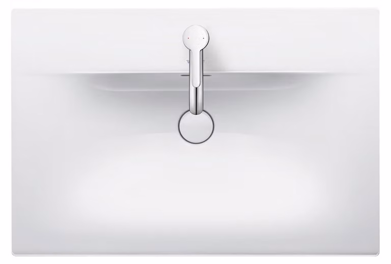 Duravit Meuble lave-mains Viu 234473, 730 mm, avec trop-plein, avec table de robinetterie, 1 trou de robinet, 23447300001, 23447300001