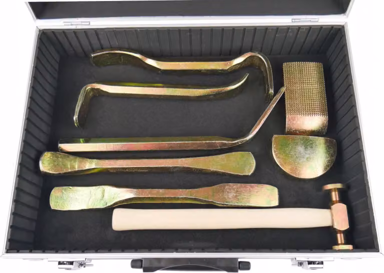 Set di utensili da fabbro per carrozzeria, 8 pezzi, acciaio