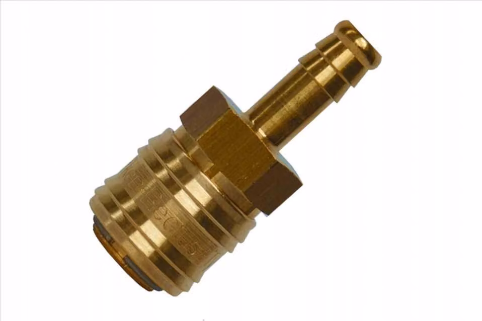 Raccordi rapidi, tubo da 10 mm, modello RQS 26, con sistema di chiusura per il tubo