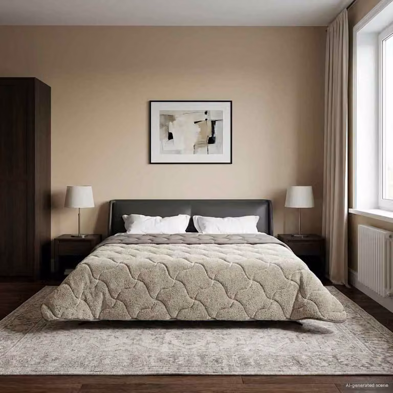 vidaXL Piumone Invernale in Microfibra Traspirante e Reversibile, Grigio, 200 x 220 cm