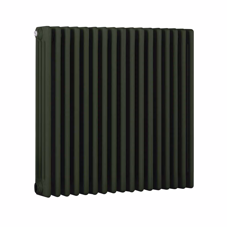 Radiatore Orizzontale a Colonne (4 Colonne) 750mm x 785mm - Verde (Evergreen) - Regent