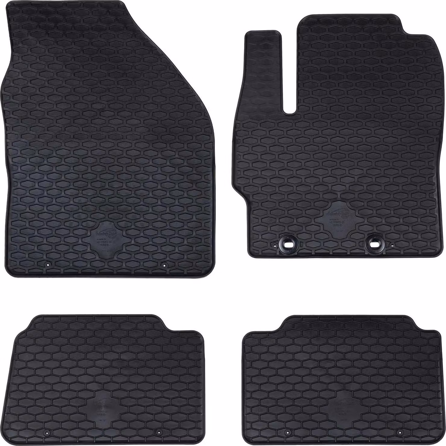 Tappetino per Auto 4 pcs Nero adatta per Toyota YARIS 2020-