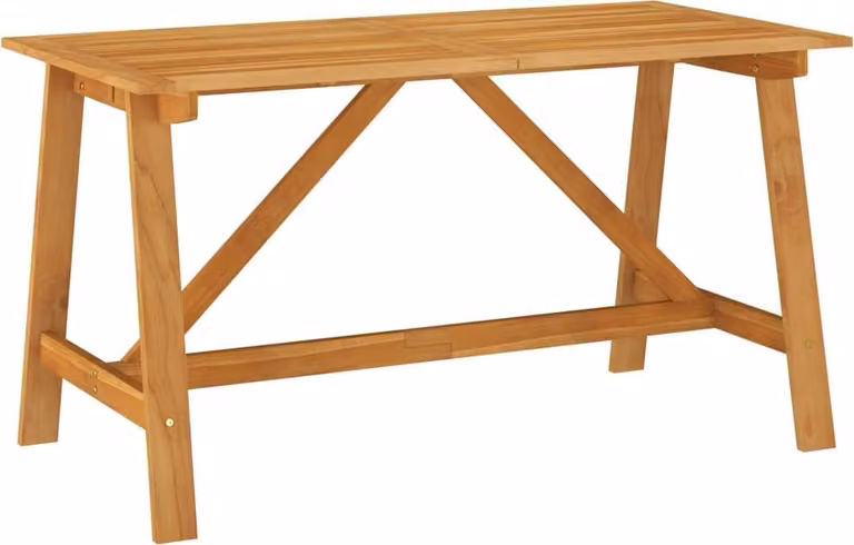 vidaXL set da pranzo da giardino 7 pezzi marrone