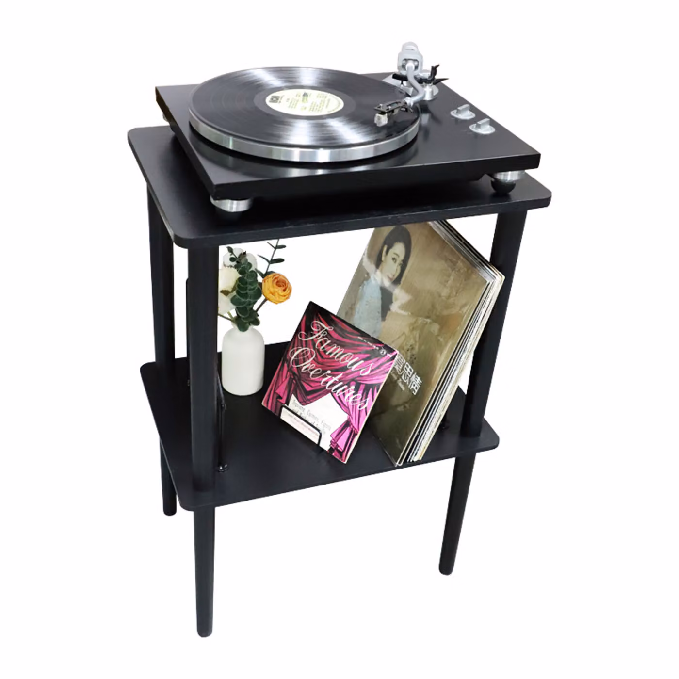 Mobile porta giradischi - dove riporre il giradischi e i dischi in vinile