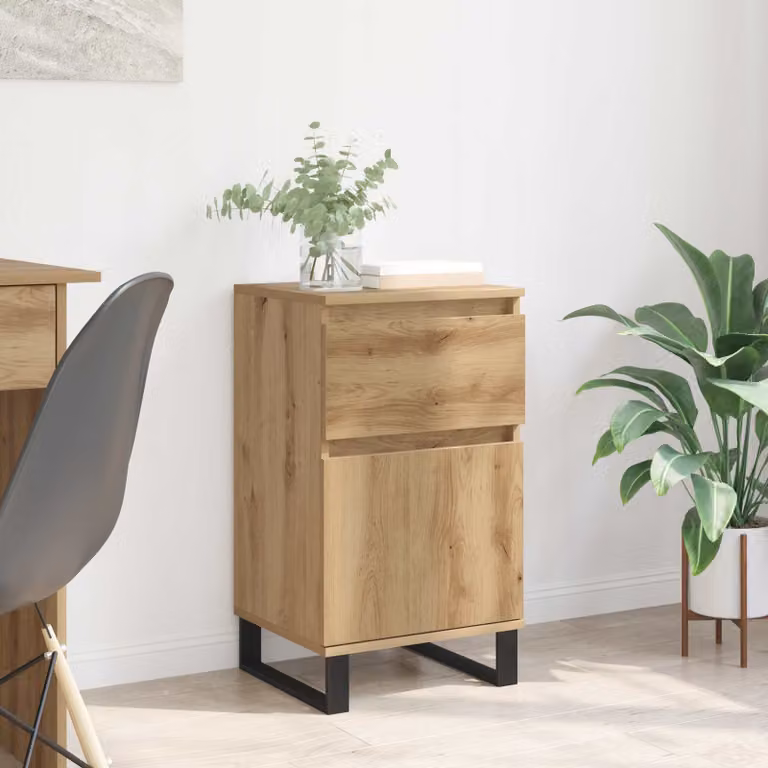 Credenza moderna vidaXL in legno color marrone L/P/H: 35 x 40 x 70 cm