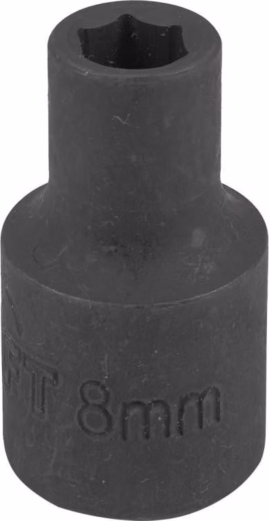 Chiave a bussola da 1/2" 8 mm a 6 punte