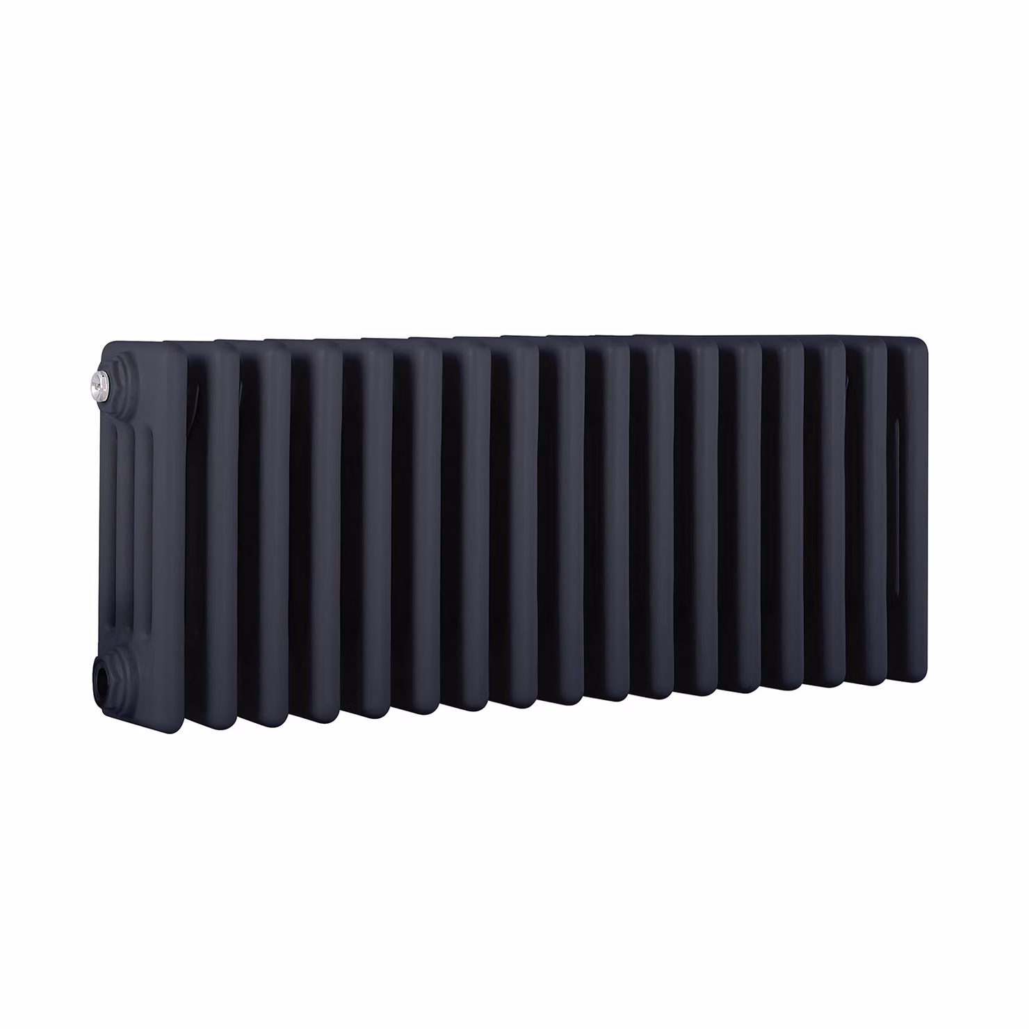 Radiatore Orizzontale a Colonne (4 Colonne) 300mm x 785mm - Blu (Regal Blu) - Regent