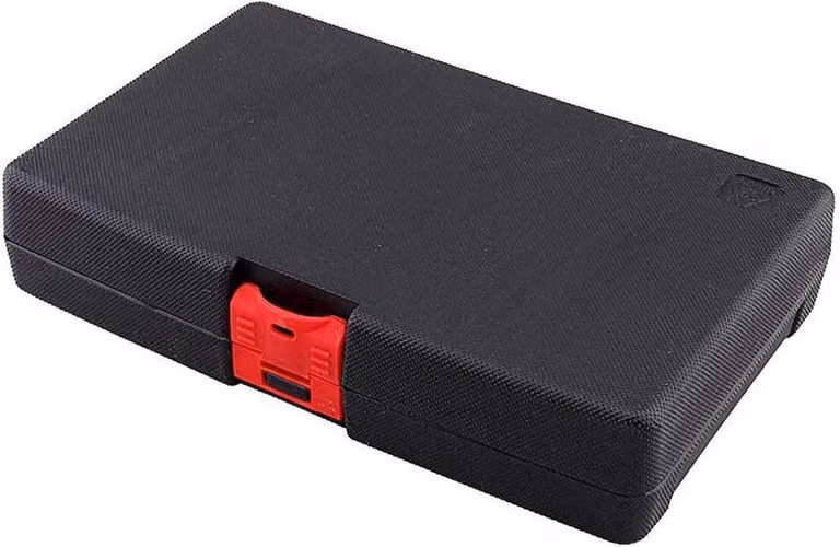 Set di chiavi a bussola - 12 pezzi - 72 denti - chiavi da 8 a 19 mm - custodia in plastica - versatile - adatto per riparazioni automobilistiche e lavori di bricolage