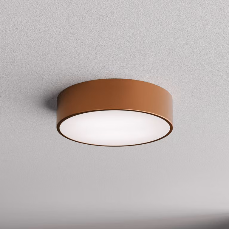 Plafoniera con sensore di movimento Cleo 300 TEMAR LIGHTING, Rame, Corridoio, Metallo, Moderno, Plafoniera