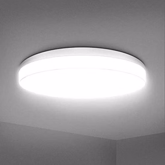Lampada da bagno a soffitto - Plafoniere per bagno - Ø26 cm