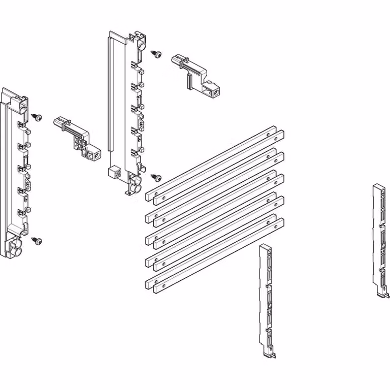 Modulo barra collettrice ABN a incasso 1FB/2RE 40 mm con CU 12x5 mm (2X), a 5 poli, EBM 70 mm MTSC12535
