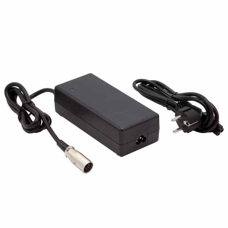 Caricabatterie TranzX 36V CH-02 MARATRON 42.0V/2.0A Nero con connettori XLR e C6 – 2