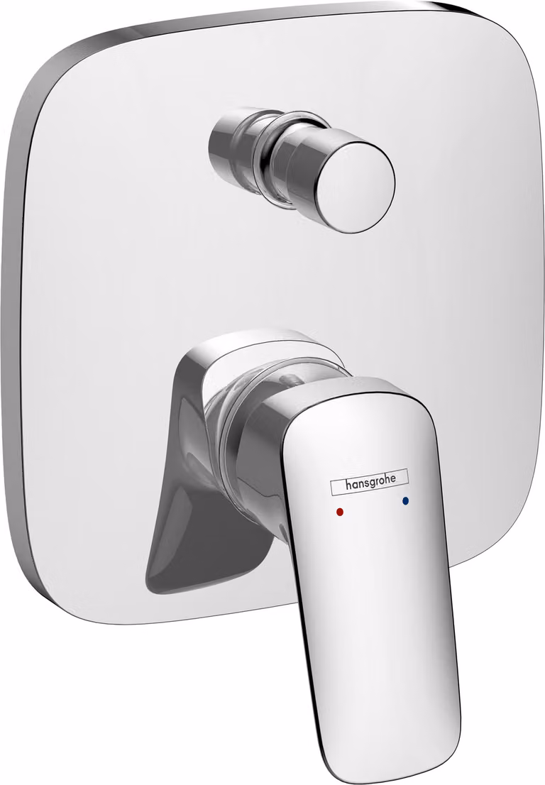 Hansgrohe Wannenmischer Unterputz Logis Fertigset chrom