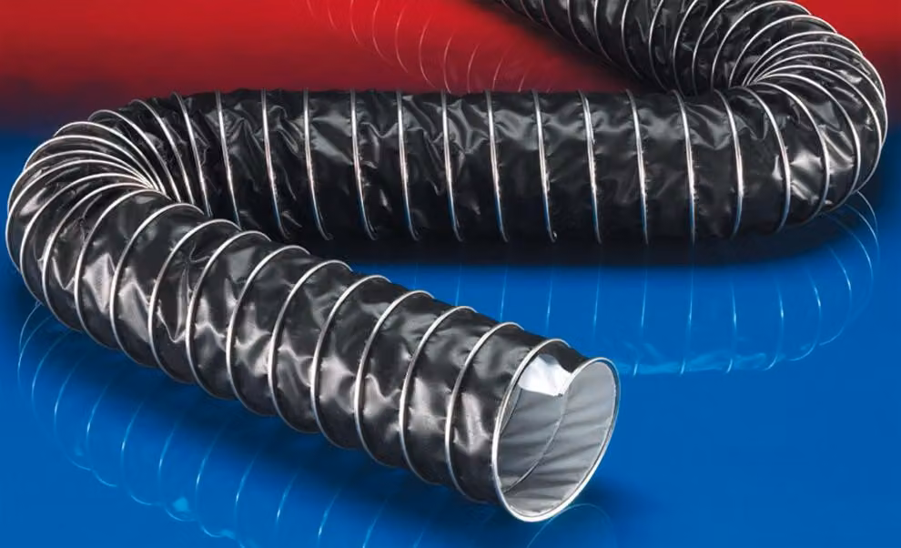 Tubo di aspirazione e soffiaggio CP PTFE_HYP-INOX 472 60 mm 72,00 mm 6 m