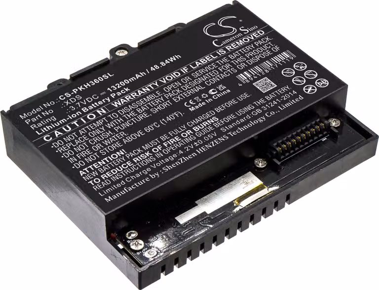 TECHTEK Batteria compatibile con [Peaktech] 1360, Oscilloscope 1360, Oszilloskop 1360, P 1340, P 1341, P 1355, P 1360, P 1362, P 1363, P 1370, P 1375