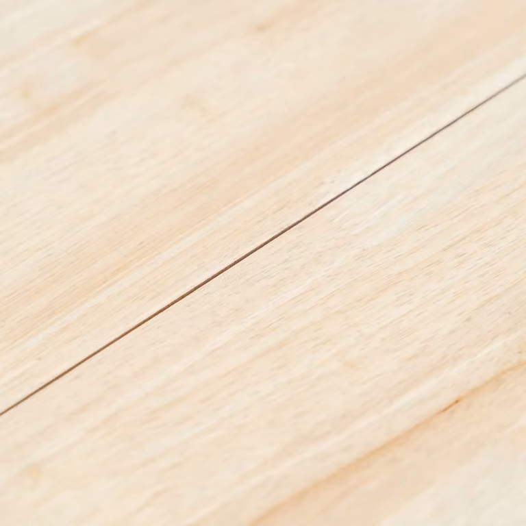 vidaXL Tavolo da pranzo bianco e marrone 106 cm in legno massiccio di gomma