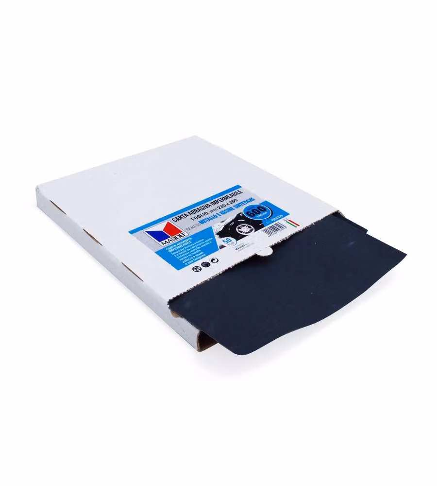 Carta Abrasiva Impermeabile Grana 230x280 mm Per Carrozzeria