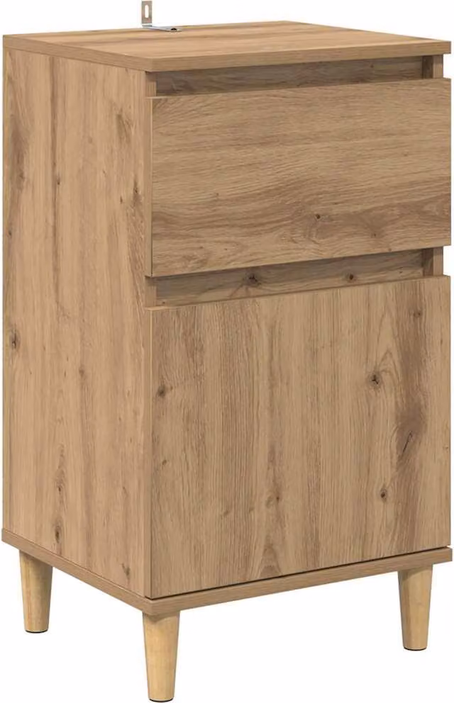 Armadio da Notte Rovere artigianale 40 x 35 x 70 cm