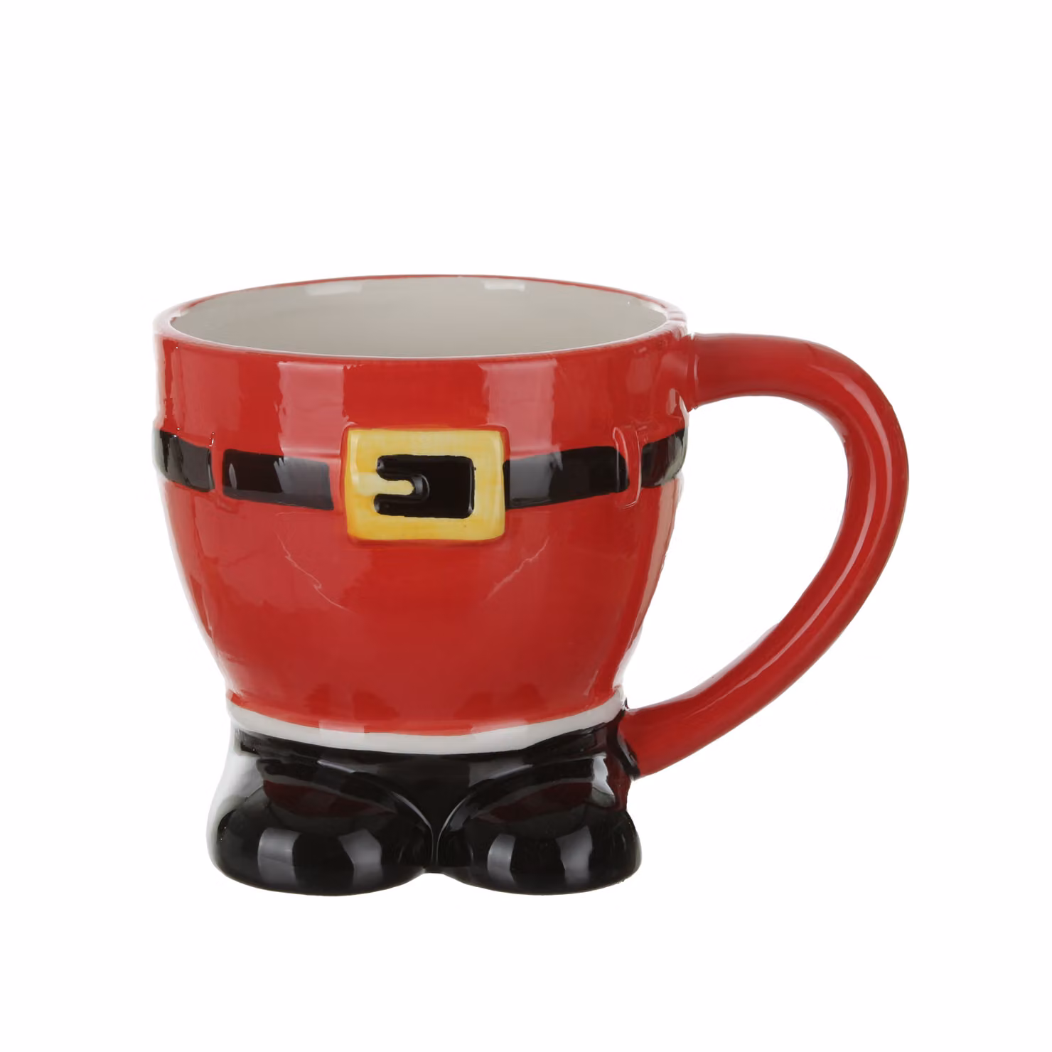 Tazza Jumbo Babbo Natale in Ceramica Rossa da 550 ml – 2
