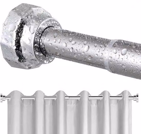 Asta telescopica per doccia e bagno 105-190 cm