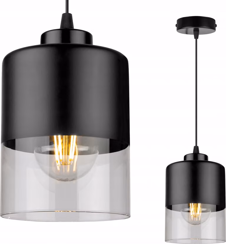 Moderna Lampada A Sospensione In Vetro