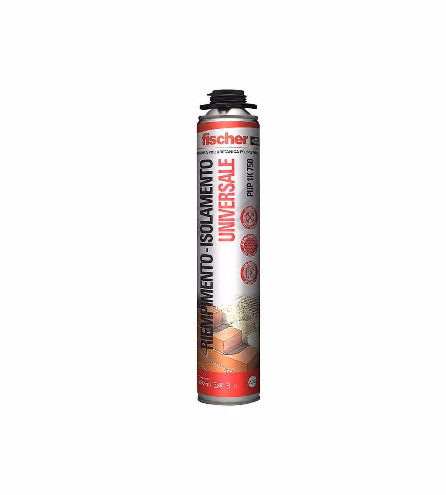 Schiuma Poliuretanica PUP 1K 750 ml Fischer
