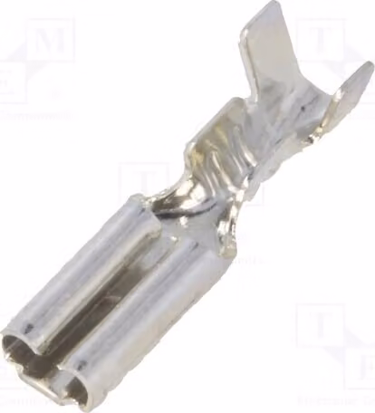 20 connettori: a filo piatto, femmina, 0,8 mm, per cavi da 0,5÷1 mm², 2,8 mm, non isolati