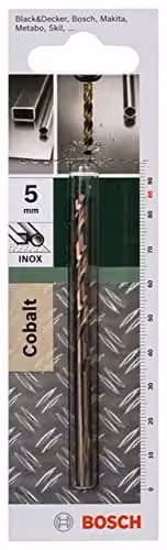 Bosch Punta per Metallo HSS-CO 135° 5 x 52 x 86