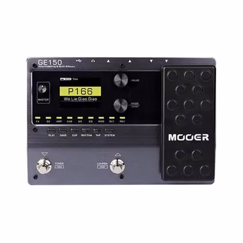 Multieffetto per chitarra Mooer GE150 Black e Green – 2