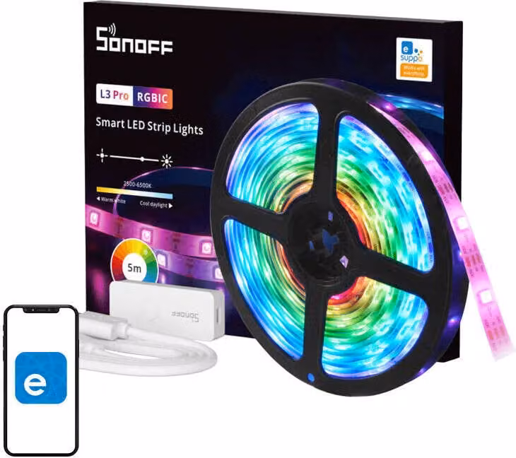 Sonoff L3 Pro 5M Smart Wifi Rgbic Led Tape