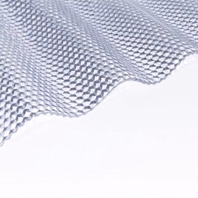 EZOOZA Lastra in Policarbonato Ondulato Trasparente, Spessore: 2,5 mm, L/P: 200 x 104 cm, Confezione da 5 Pezzi