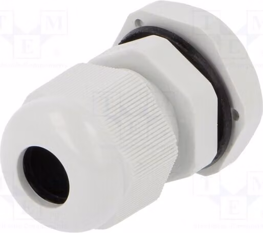 5 connettori per cavi: materiale, 1,5, filettatura M16, grado di protezione IP67, colore grigio, codice prodotto D.3089 n