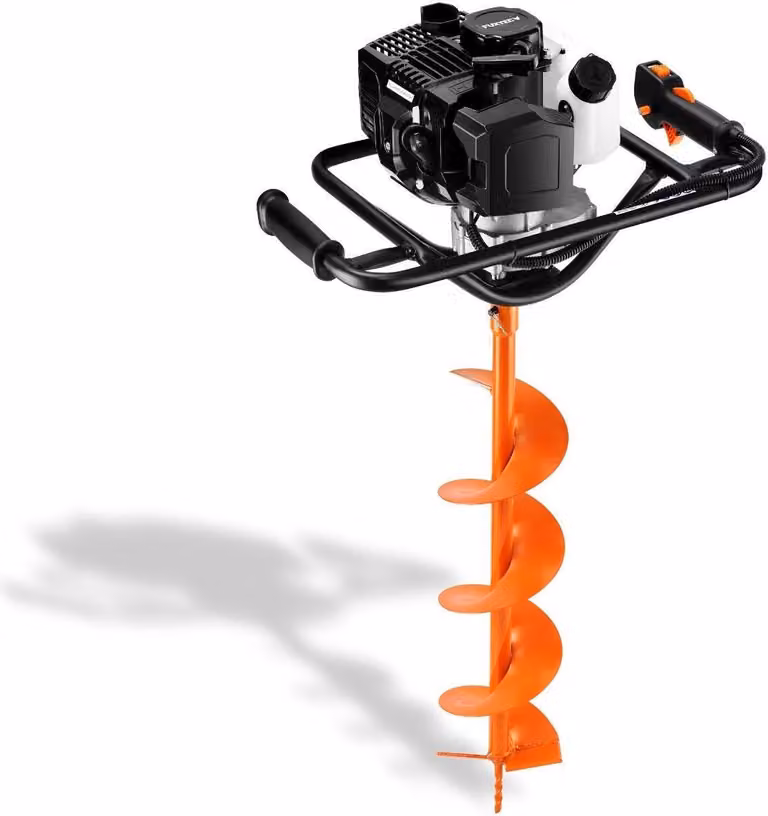 FUXTEC FX-EB143ECO Mototrivella a Scoppio Motore 2 Tempi 42,7cc, 2 Punte (100/150mm), Leggera ed Ergonomica (8,5kg), per Recinzioni, Giardino e Fondamenta