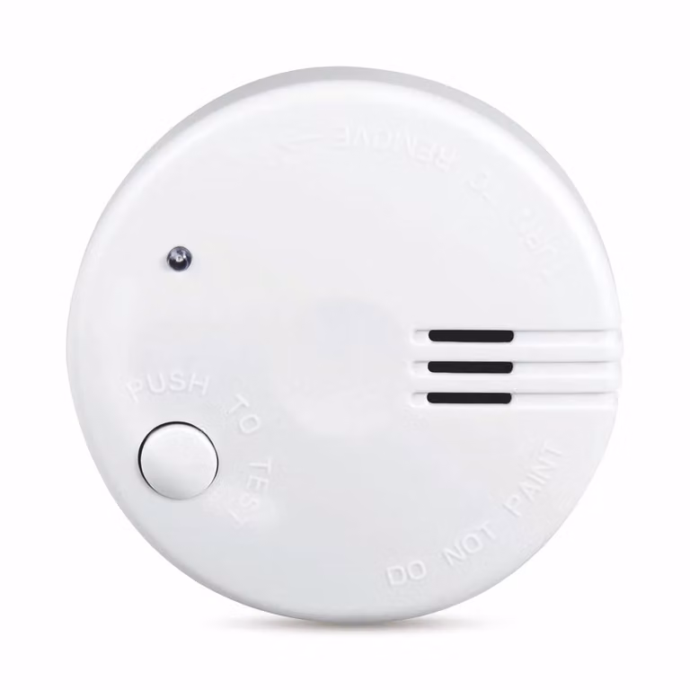 Alecto SD510 - Rilevatore di fumo - Funzionamento a batteria - Durata della batteria 5 anni - EN 14604 - Pulsante di test - 85 dB - Bianco