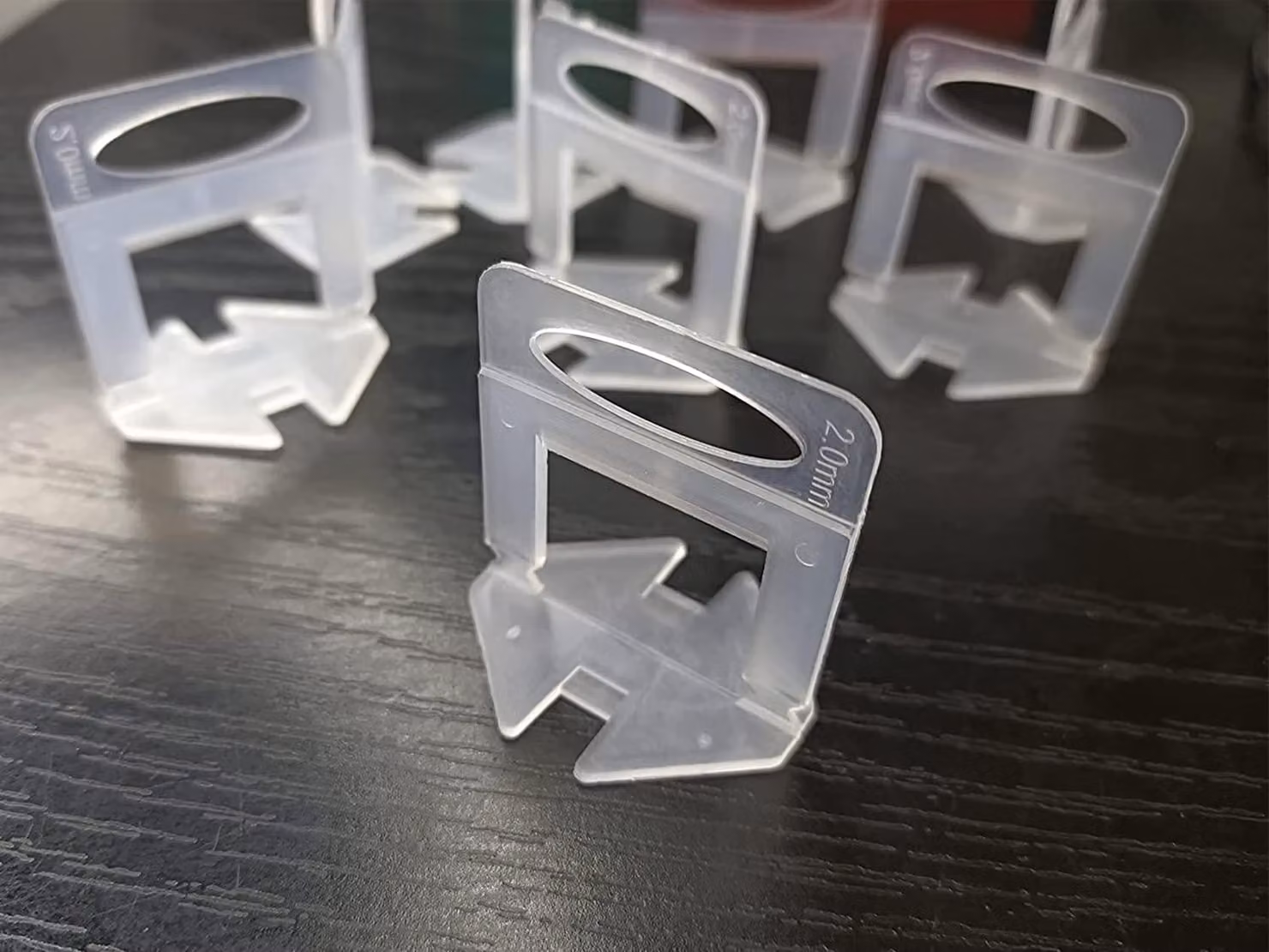 Clip per livellamento piastrelle in Vetroceramica, 2 mm, confezione da 600 pezzi