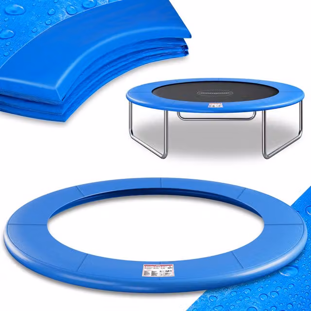 Coprimolla blu in PVC per trampolino Monzana Ø183-426 cm