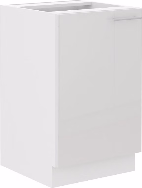 Armadietto inferiore per lavello LAJLA - larghezza 50 cm, bianco