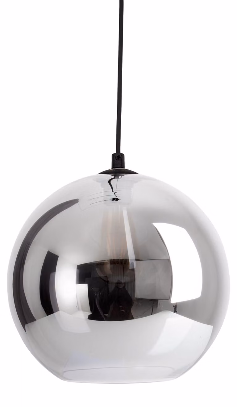 Lampada a sospensione Vaso E27 Ø25cm antracite