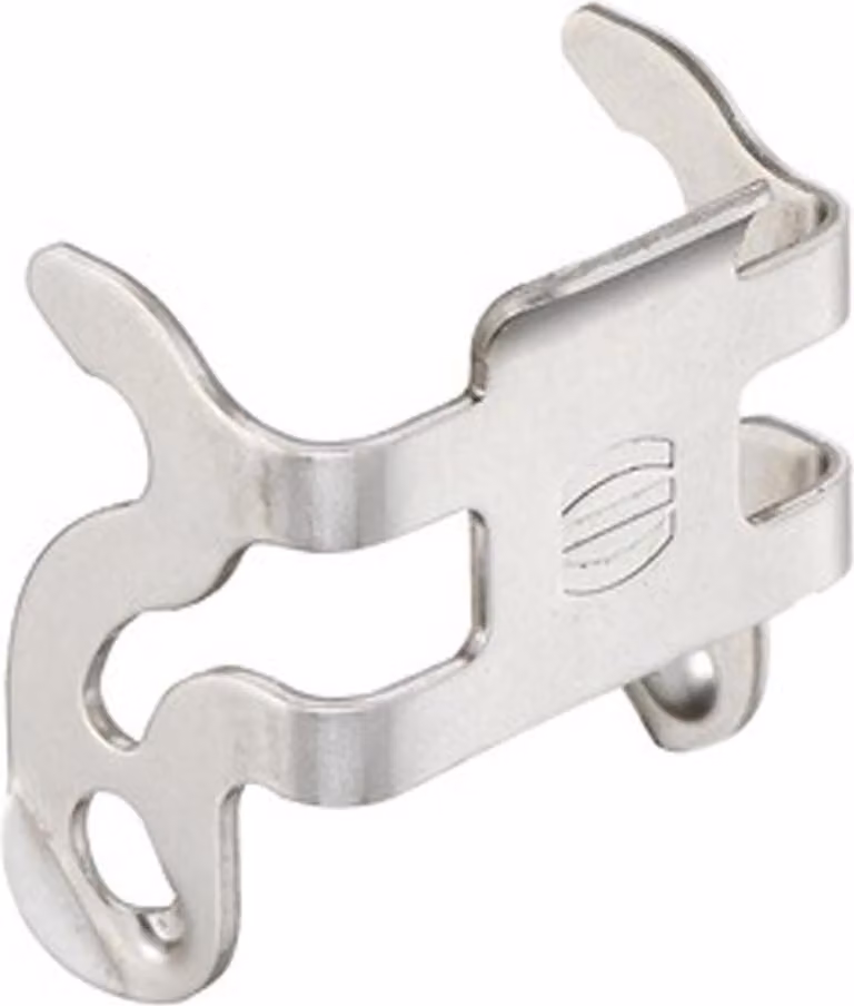 Connettore compatto Harting Han 1A, metallico, con sistema di bloccaggio a molla, versione maschio/femmina, compatibile con inserti dotati di staffa longitudinale - 1