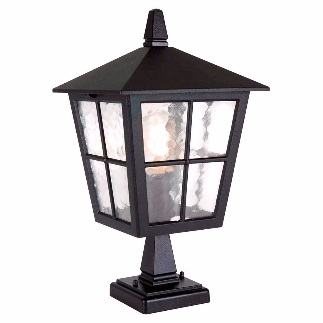 Lampada da terra da esterno Canterbury 1xE27 nera Elstead BL50M-BLACK