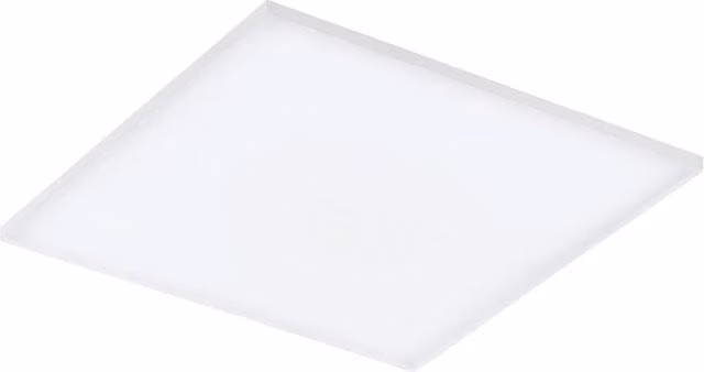 Plafoniera Moderna Eglo Trupiana in Alluminio e Plastica Bianca con LED Integrato da 31W