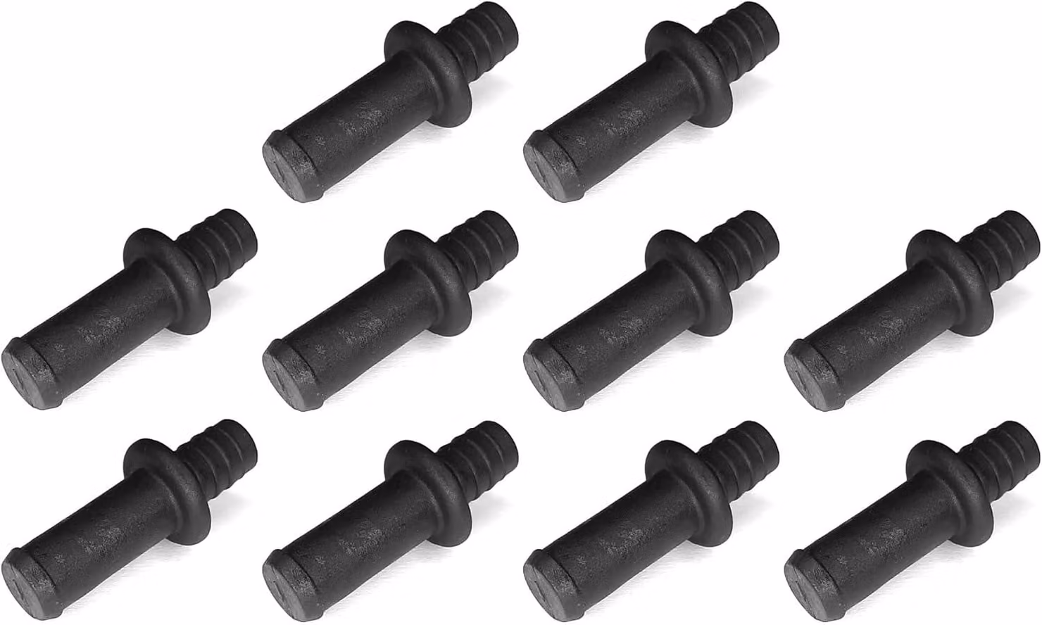 10 fermi a molla da 11 mm per supporti a listelli e copri-supporti