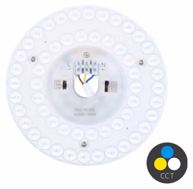Modulo di sostituzione LED 24W 3200lm 3000-4000-6000K cromo