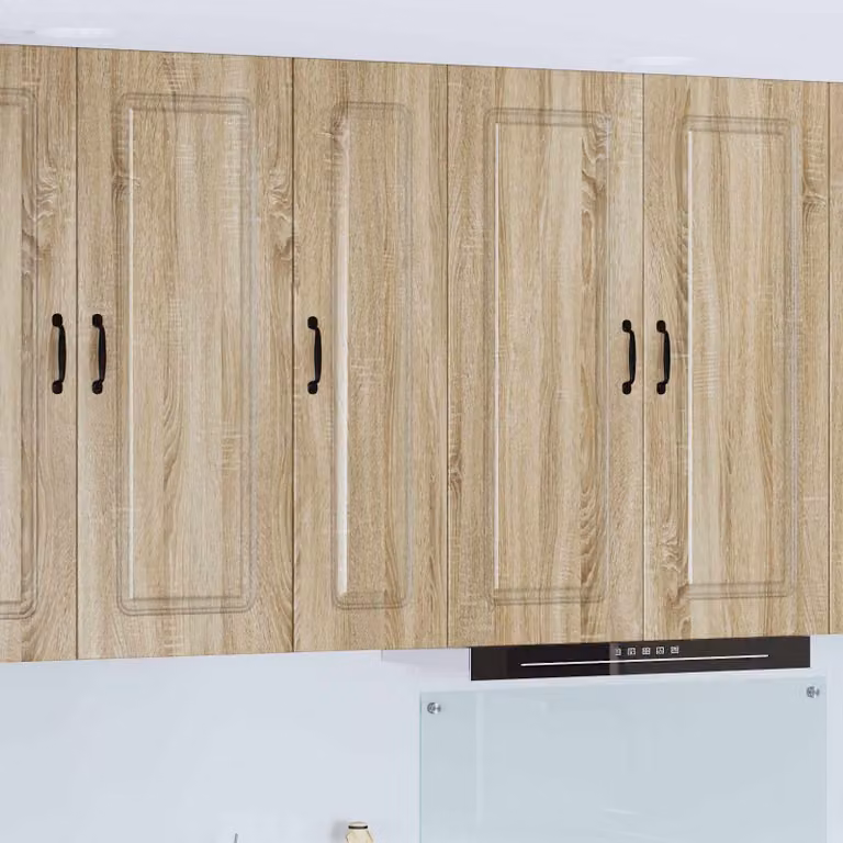 vidaXL Mobiletto da cucina Kalmar in legno Rovere Sonoma marrone L: 30 cm, P: 31 cm, H: 100 cm