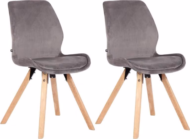 set di 2 sedie da pranzo - sedie da cucina - seduta confortevole