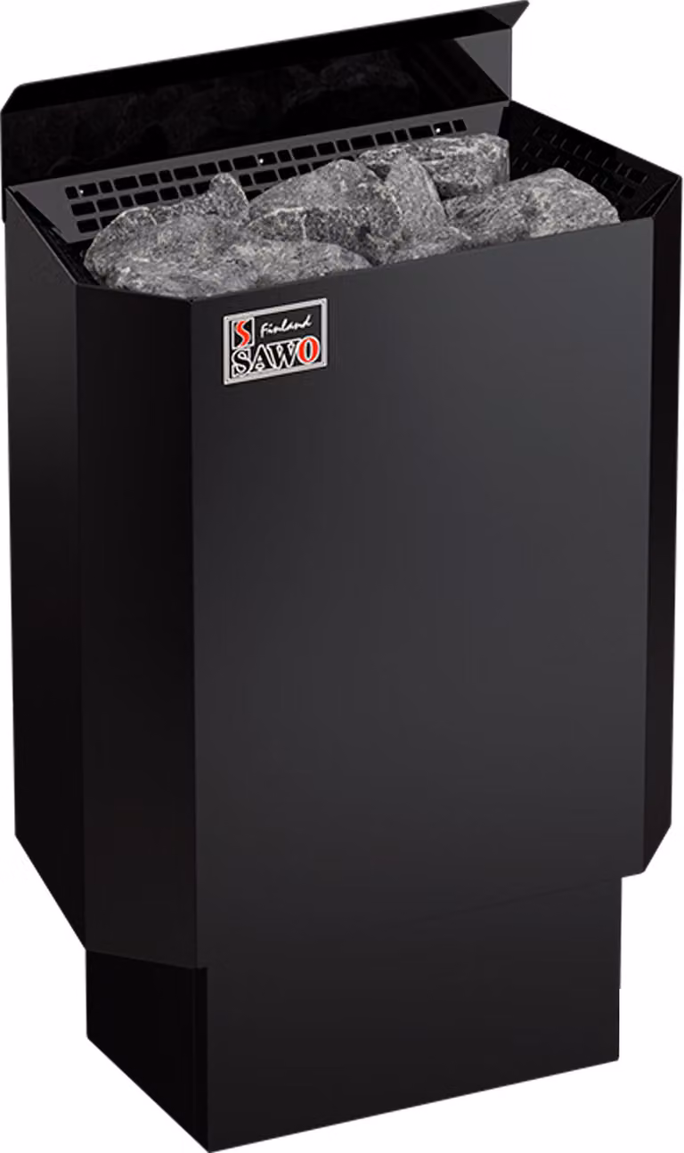 Riscaldatori per sauna Sawo Nordex Mini 3,0 kW, nero | è necessario un comando separato | NRM-30NS-BL-Z
