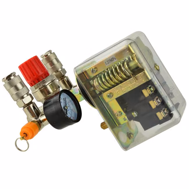 Pressostato BSD Riduzione pressostato 2 orologi 400V