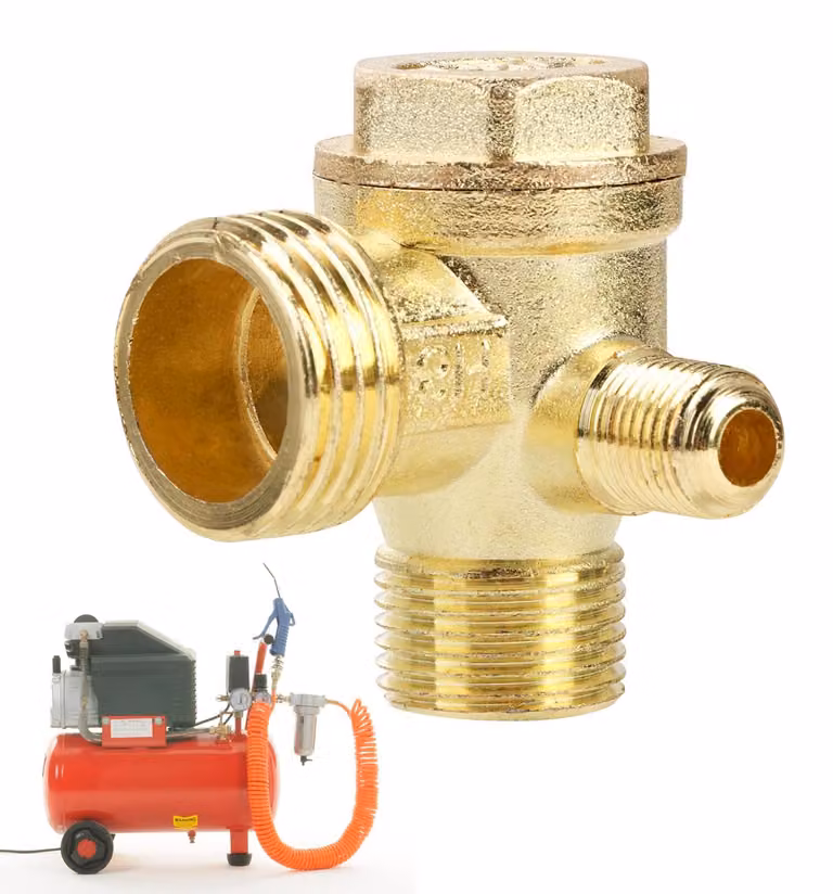 Valvola di non ritorno per compressore, 3 porte, 20 × 16 × 10 mm
